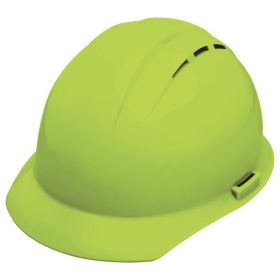 Americana Ventilated Hard Hat - Hi Vis Lime